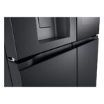 LG GMG96CRAFT Side By Side Fridge Freezer, E Rated, in Black Brushed Steel - Image 5
