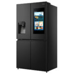 Hisense RQ760N4IFE, Multidoor Fridge Freezer E Rating in Black - Image 3