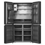 Hisense RQ760N4IFE, Multidoor Fridge Freezer E Rating in Black - Image 4