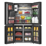 Hisense RQ760N4IFE, Multidoor Fridge Freezer E Rating in Black - Image 5