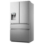 Hisense RF728N4SASE, Multi Door Fridge Freezer with Non Plumbed Water and Ice Dispenser, E Rated in Stainless Steel - Image 2