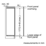 Bosch Series 4, GIN81VEE0G Fully Integrated Freezer, E Rated - Image 3