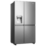 Hisense RS818N4TIC, Side by Side Fridge Freezer, C Rated in Stainless Steel - Image 3