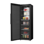 Hisense FT5K310GSFC KitchenFit Upright Freezer, C Rated in Black Steel - Image 2