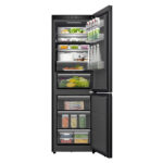 Hisense RB5K330GSFC KitchenFit Fridge Freezer, C Rated in Black Steel - Image 4