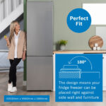 Bosch Series 4 KGN392LDFG Fridge Freezer, D Rated in Silver - Image 5