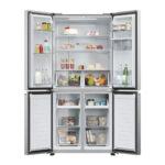 Haier Series 3 HCR3818EWMM Multi Door Fridge Freezer, E Rated in Inox - Image 3