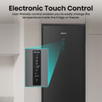 Hisense RM469N4AFDUK Fridge Freezer, D Rated in Black - Image 4
