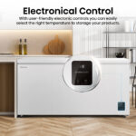Hisense FC650D4AWLYE, 500L High Capacity Chest Freezer, E Rated in White - Image 4