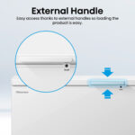 Hisense FC650D4AWLYE, 500L High Capacity Chest Freezer, E Rated in White - Image 5