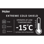 Haier HCE321DK, 319L, Chest Freezer, D Rated in White - Image 4