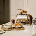 Dualit 4 Slot Classic Toaster With Sandwich Cage in Copper Spray Finish, 40597 - Image 3