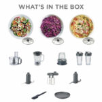 Kenwood Multipro Compact Plus Food Processor & Blender with Digital Weighing Scales, FDM312SS - Image 3