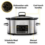 Crockpot TimeSelect 5.6L Digital Slow Cooker CSC066 - Image 2
