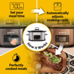 Crockpot TimeSelect 5.6L Digital Slow Cooker CSC066 - Image 4