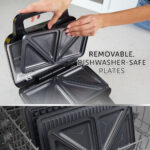 Breville 3 in 1 Sandwich, Waffle and Panini Maker, VST098 - Image 4