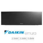 Installed Daikin Emura Single Split Air Conditioning Unit for Domestic Use in White - Image 16