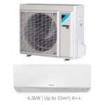 Installed Daikin Perfera Single Split Air Conditioning Unit for Domestic Use, Available in 7 kW Capacities - Image 2