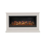 Flare Hansford Grande Electric Fireplace Suite in Cream, 2kW - Image 3