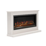 Flare Hansford Grande Electric Fireplace Suite in Cream, 2kW - Image 4