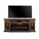 Tresanti Everett Media Mantel with ClassicFlame CoolGlow 2-in-1 Electric Fireplace & Fan - Image 9