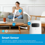 Midea 9K BTU Portable Air Conditioner with Remote Control and WiFi Function, MPPFA1 - Image 5