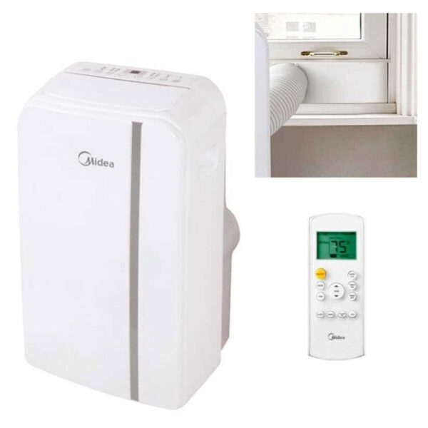 Midea 9K BTU Portable Air Conditioner with Remote Control, MPPDA-09CRN7