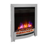 Flare Ember Inset Electric Fire in Chrome, 2kW - Image 4
