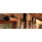 Veito Blade S2500 Indoor And Outdoor Carbon Infrared Heater - Silver - Image 3