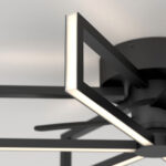 Artika Swirl 26" (66.5cm) Fan Light with Remote Control - Image 5