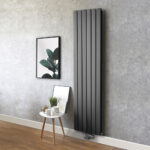 Ultraheat Tian Radiator in Slate Grey 1800 x 467 x 61 mm - Image 2