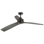 Kichler Ried 3 Blade (142cm) Indoor Ceiling Fan with AC Motor and Remote Control - Image 2