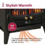 Dimplex Springborne Optiflame Electric Freestanding Stove, 2kW - Image 3