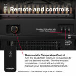 Dimplex Springborne Optiflame Electric Freestanding Stove, 2kW - Image 4