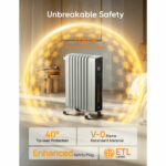 Dreo Oil Filled Radiator 1.5kW, OH621 - Image 4