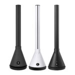 Vybra Spire Cooling Fan, Heater and Air Cleaner in 3 Colours: Black, White or Grey