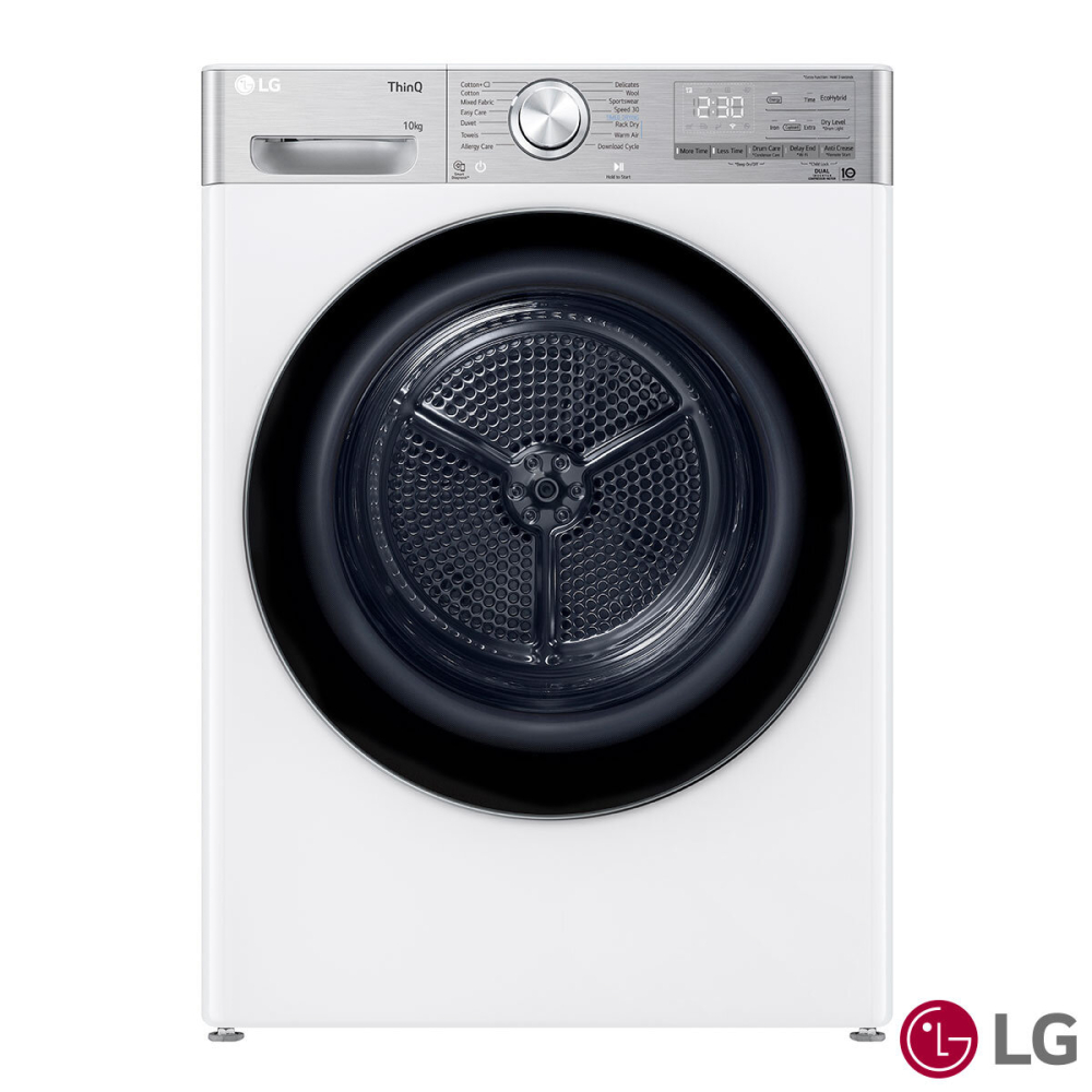 LG FDV1110W, 10kg, Heat Pump Tumble Dryer, A+++ Rated in White