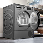 Bosch WQG245R2GB, Series 6, 9kg, Heat Pump Tumble Dryer A+++ Rating in Graphite - Image 2