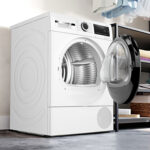 Bosch WQG24502GB Series 6, 9kg Heat Pump Tumble Dryer, A+++ Rated in White - Image 3
