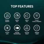 Hisense KitchenFit 5i Series DH5i104BWAB, 10kg Heat Pump Dryer, A+++ Rated in White - Image 3