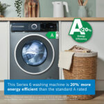 Bosch WGH254ARGB Series 6 Washing Machine,10kg Capacity, A Rated in Graphite - Image 3