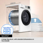 Samsung Bespoke AI Series 8 WW11DB8B95GBU1 11kg, 1400rpm Washing Machine in Black - Image 4