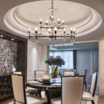 Boston 12 Light Crystal & Nickel Chandelier 70cm - Image 3