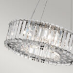 Kichler Crystal Skye 6 Light Chandelier 43cm - Image 5