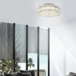 Eglo Balparda Ceiling Light 410mm in Crystal Chrome - Image 3