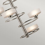 Elstead Aleeka 5 Light Chandelier - Image 5