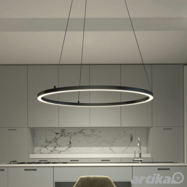 Artika Novato RGBW 28" 240V Pendant in Black