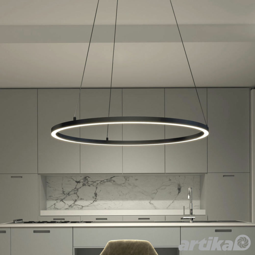 Artika Novato RGBW 28" 240V Pendant in Black