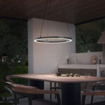 Artika Novato RGBW 28" 240V Pendant in Black - Image 2
