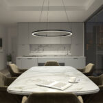 Artika Novato RGBW 28" 240V Pendant in Black - Image 3